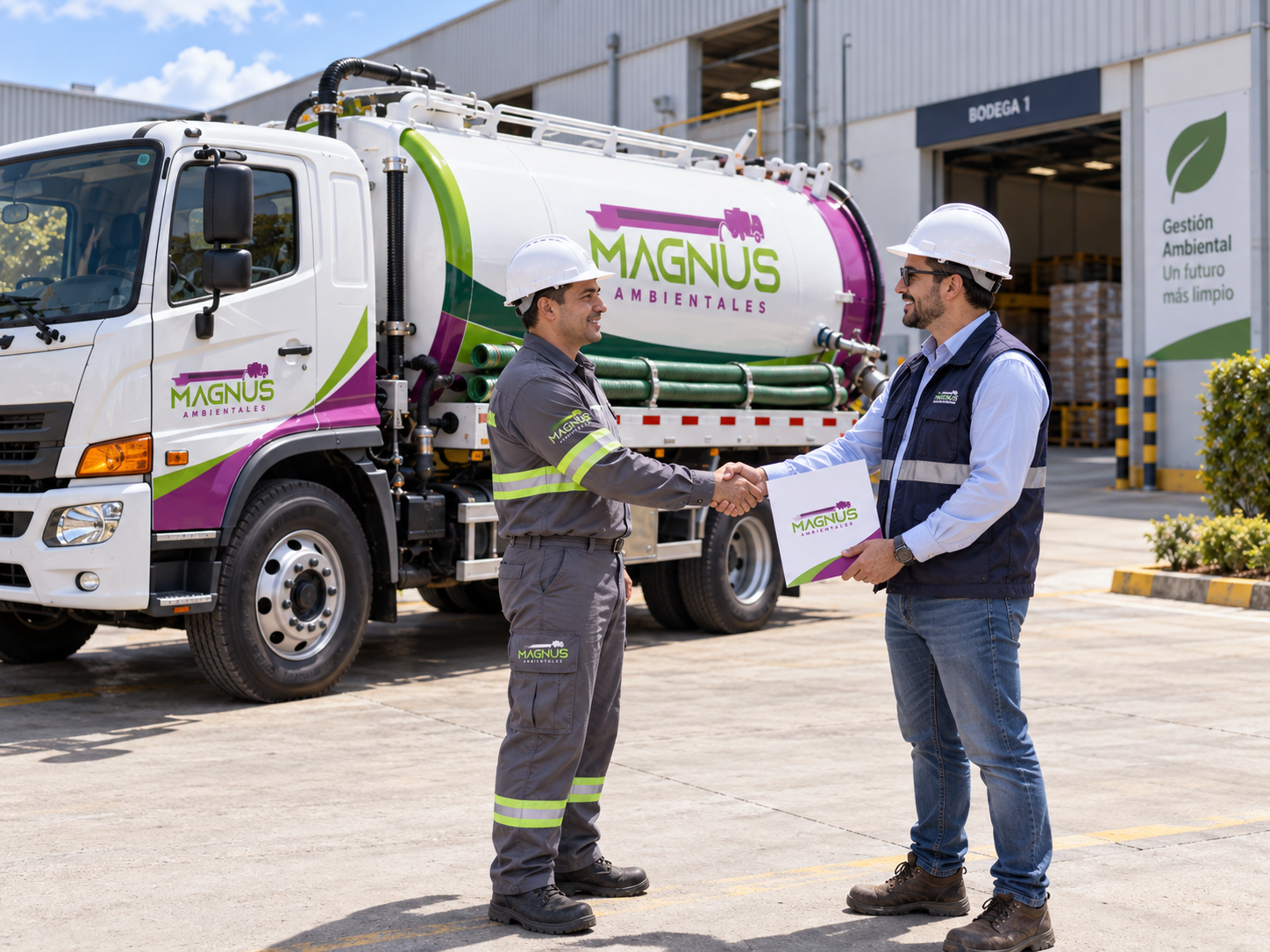 Transporte de aguas residuales Magnus en Cota y Sopó
